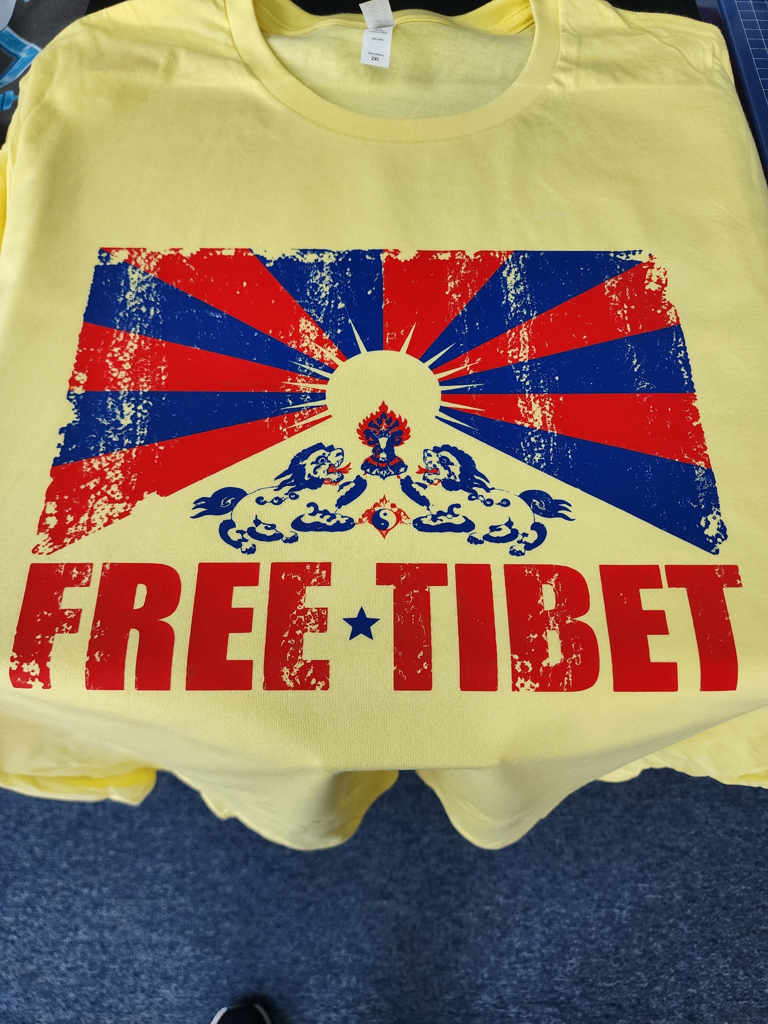 Custom Free Tibet shirt
