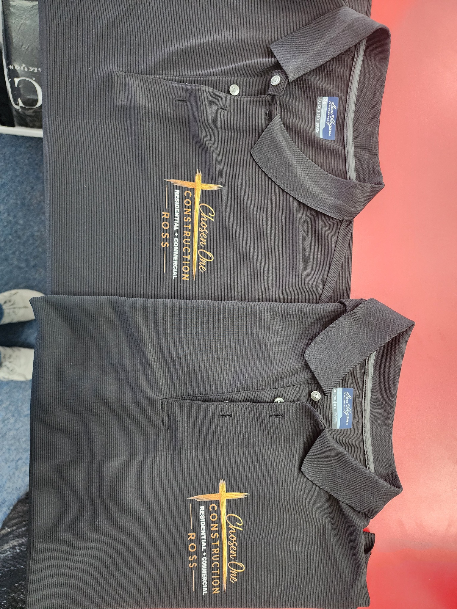 Custom branded shirts